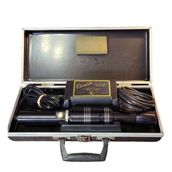 Vtg Ednalite Professional Electric Projection Pointer Model 120A Works main image 4